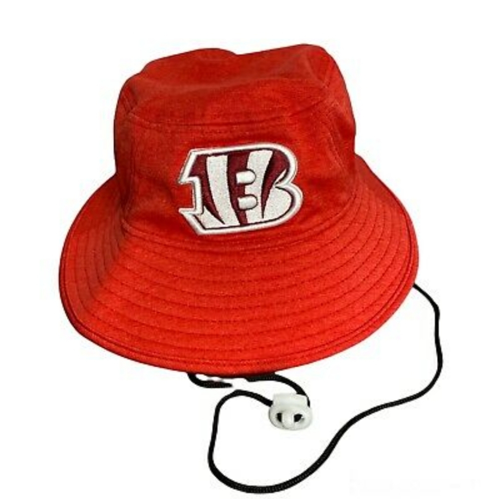 New Era NFL  Cincinnati Bengals On Field Pro Bowl Bucket Hat Red Cap Size S/M
